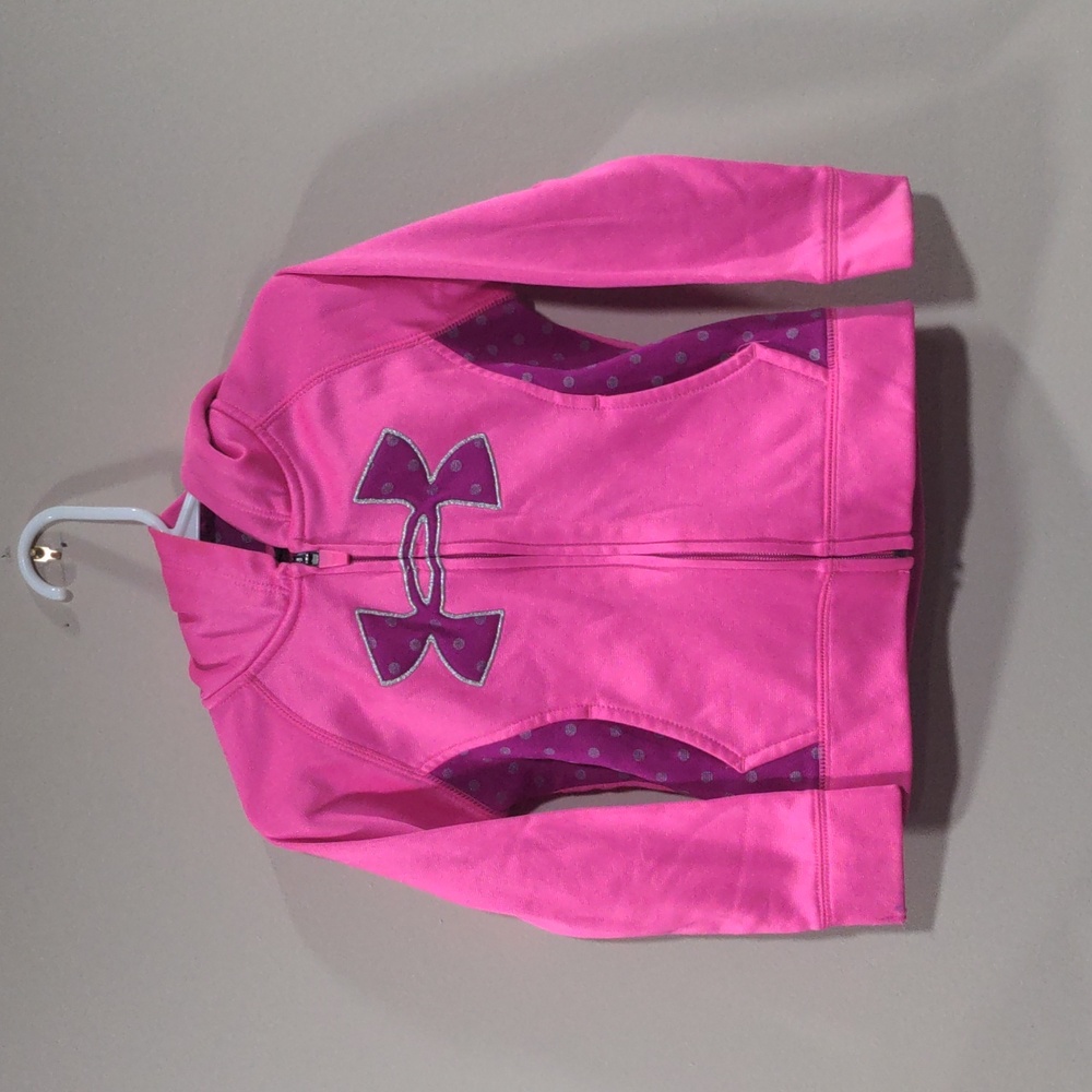 3T under armour hooded zip up sweatshirt